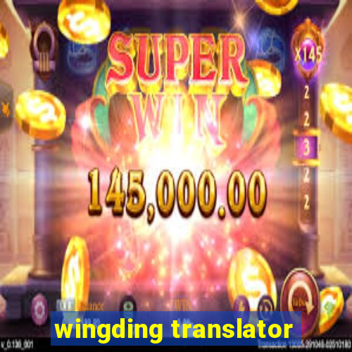 wingding translator